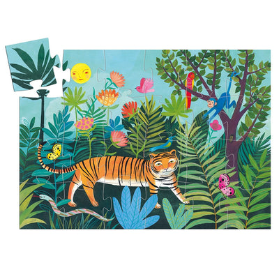 Toys And Games - Puzzles - Silhouette Puzzles The Tiger'S Walk - 24Pcs *