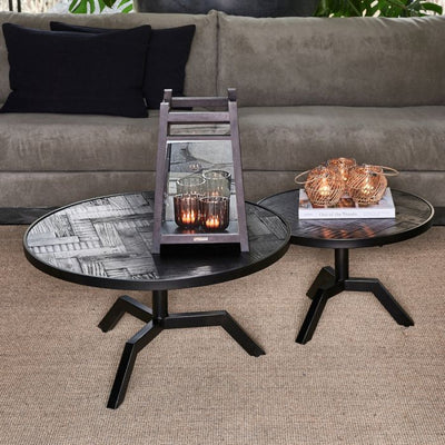 Kirkwood Coffee Table Dia 80, black