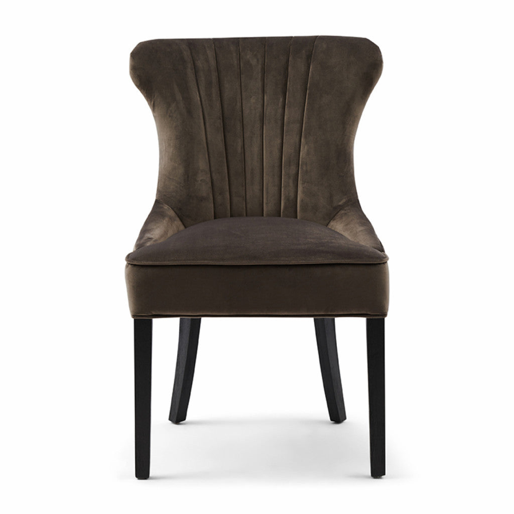 Davis Dining Chair Vel III Anthra