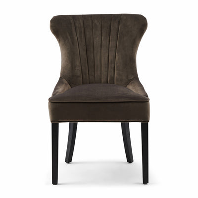 Davis Dining Chair Vel III Anthra