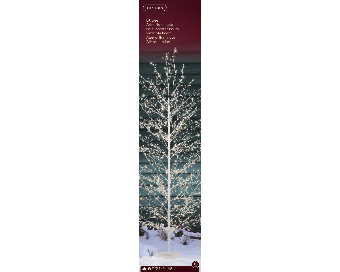 Micro LED Tree Steady - Outdoor - White / Warm White