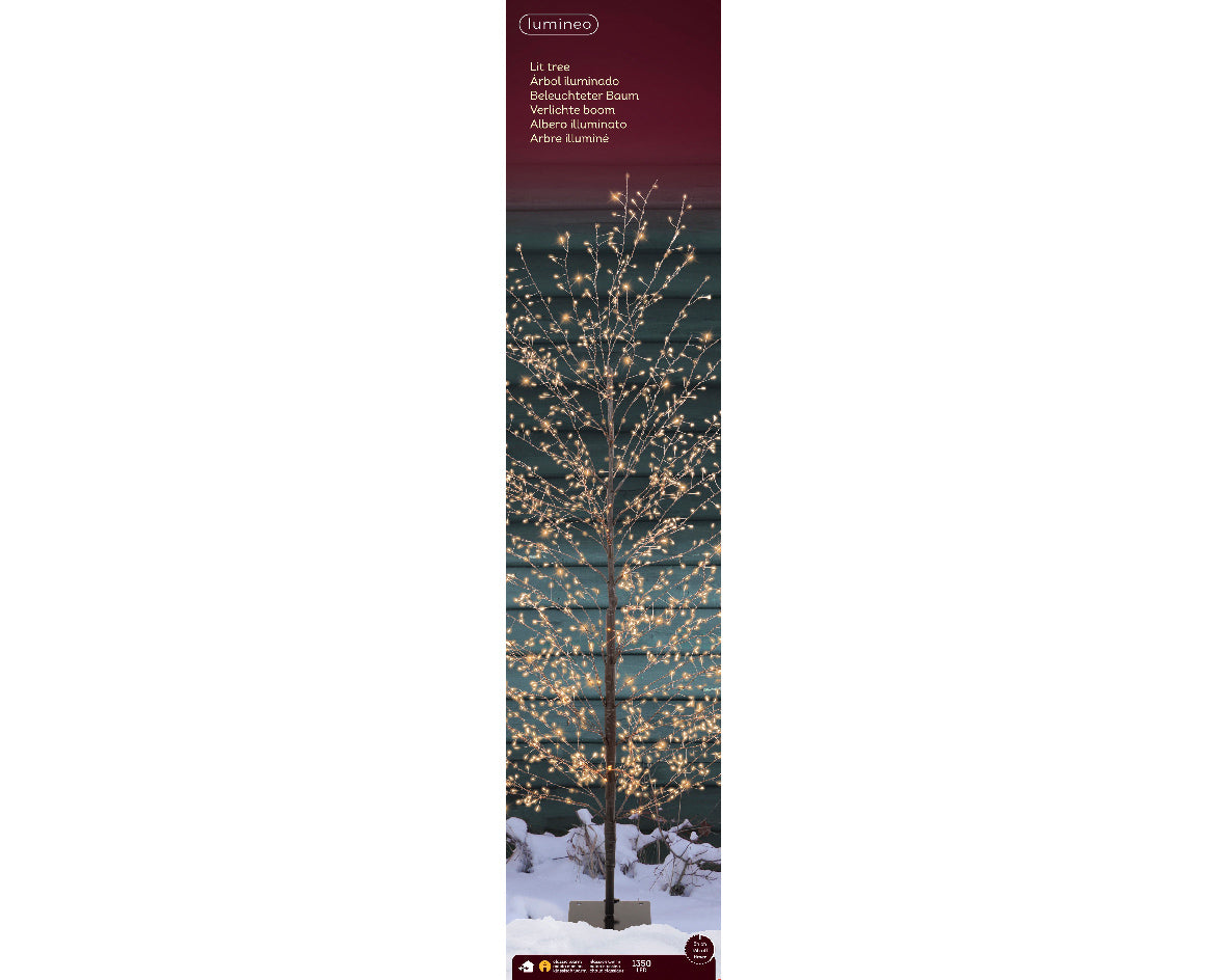 Micro LED Tree Steady - Outdoor - Black / Classic Warm