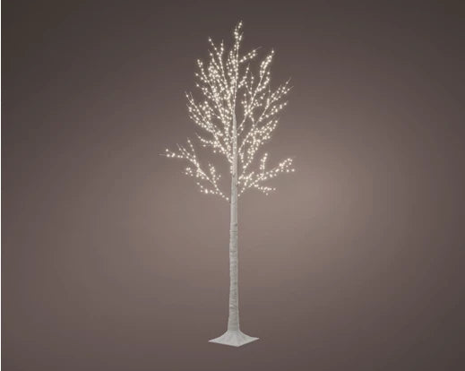 Micro LED Tree Birch - Outdoor - White / Warm White