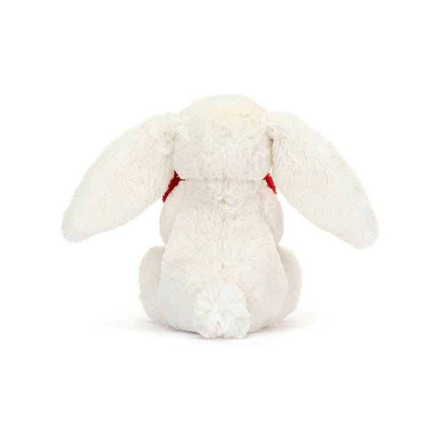 Bashful Red Love Heart Bunny Little