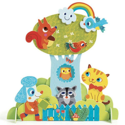 Art And Craft - Little Ones - Collages Garden Pals - Fsc Mix