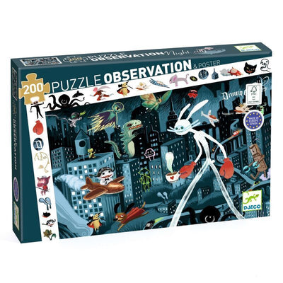 Puzzles - Night City - 200 Pcs 