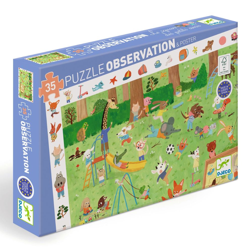 Puzzles - Little Friends' Garden - 35 Pcs