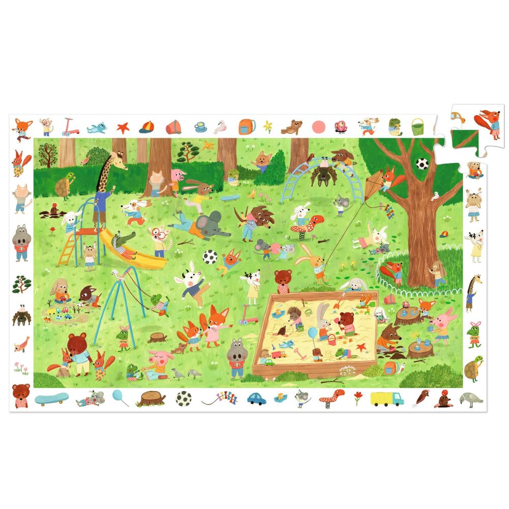 Puzzles - Little Friends' Garden - 35 Pcs