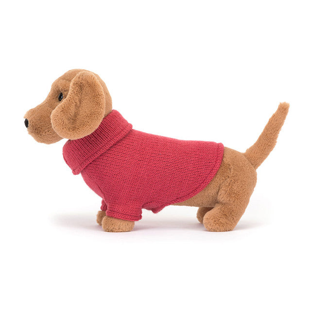 Sweater Sausage Dog Pink