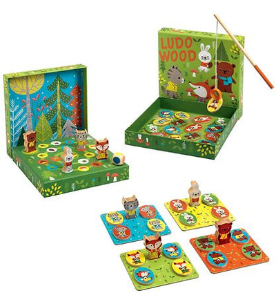 Jeux Educatifs Bois - LudoWood - 4 games