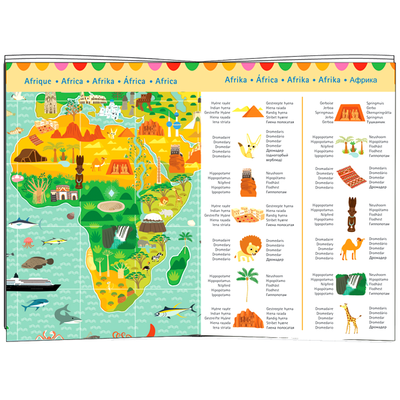 Toys And Games - Puzzles - Observation Puzzles Around The World + Booklet - Fsc Mix