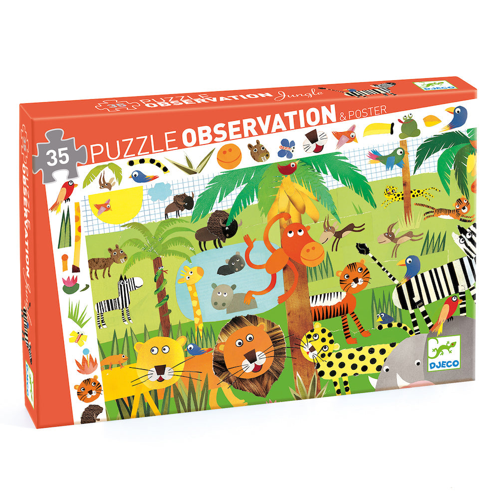 Puzzles - Jungle - 35 Pcs 