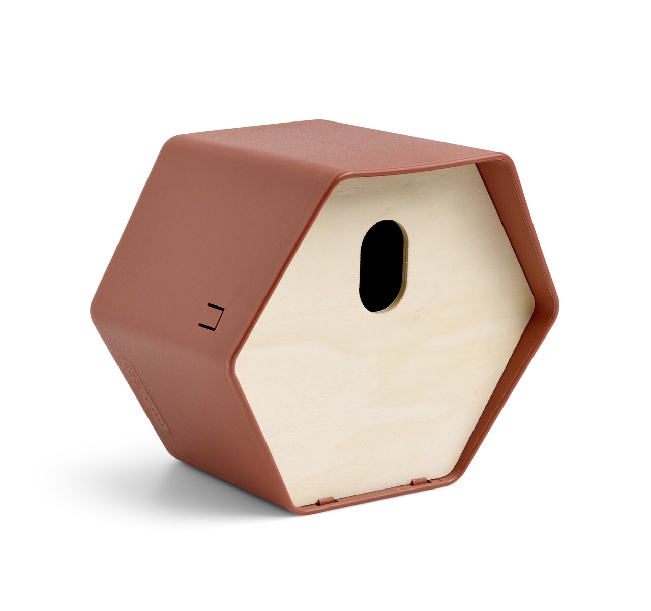 Bird House 2 Hive 23x19x20cm Brown