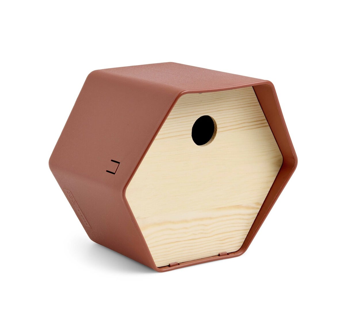 Bird House 1 Hive 23x 19x20cm Brown