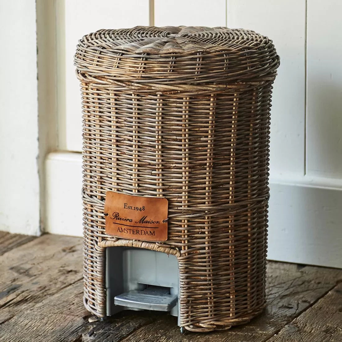 Rustic Rattan Classic Bin