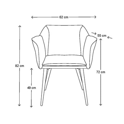 Megan Dining Armchair V Windsor Gr