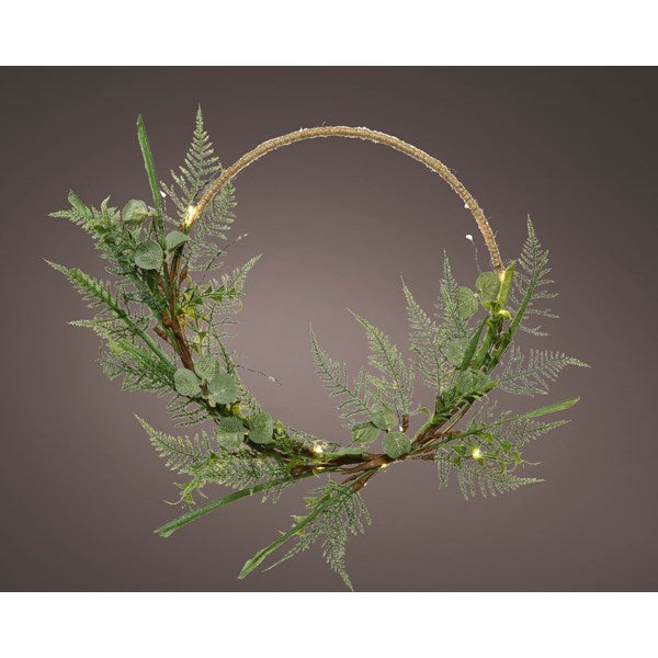 Wreath Rope with LED - Warm White - 35 Lights